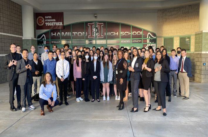 Hamilton High School DECA Earns Chapter Honor – January 2022